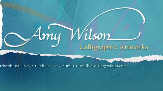 amy wilson calligrahic