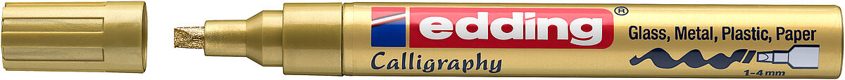 edding 755 gloss paint marker calligraphy