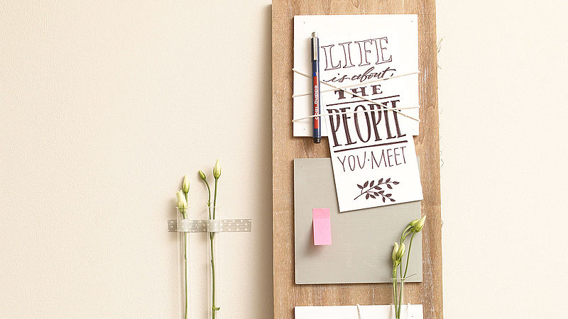 Hand lettering