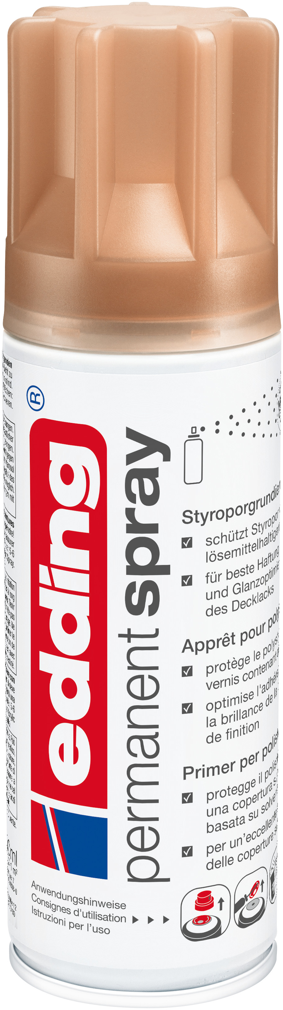 edding 5200 permanent spray polystyrene primer