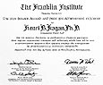 award for the franklin institute#2